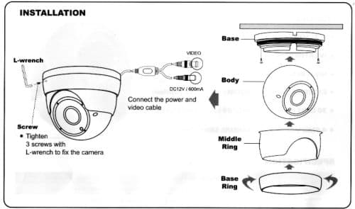 wisecomm ccd camera wiring diagram