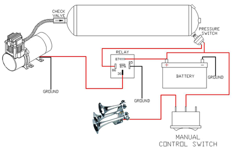 wolo horn wiring kit instructions