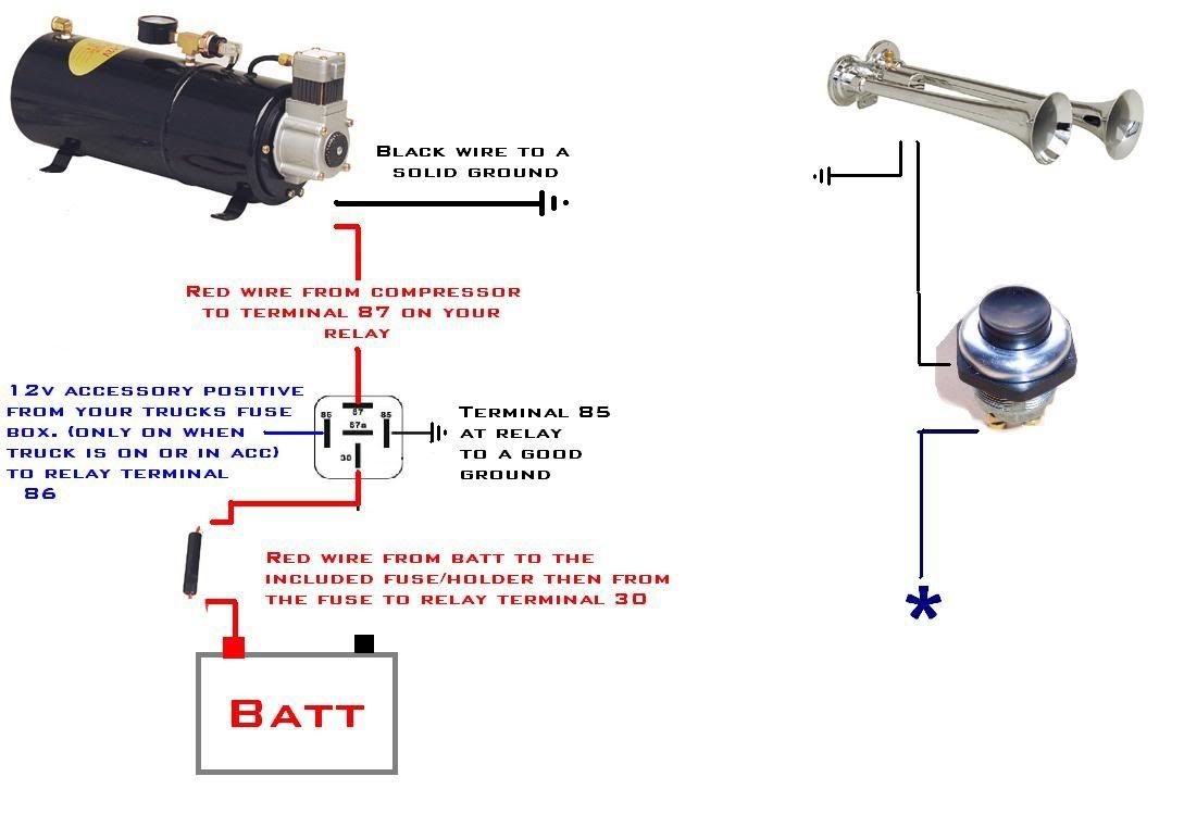 wolo horn wiring kit instructions