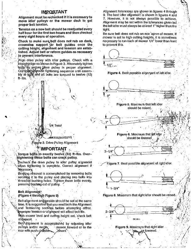 woods l59 belt diagram