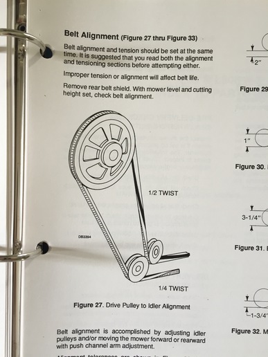 woods l59 belt diagram