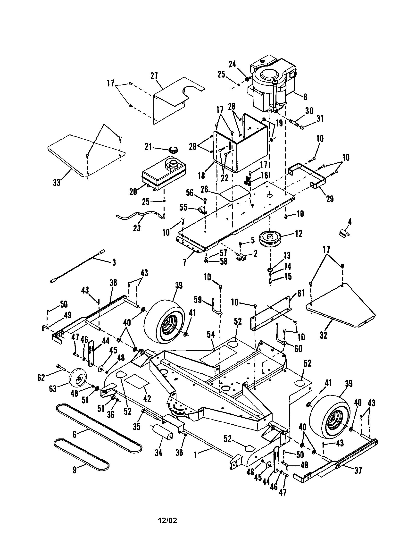 woods rm59 belt diagram