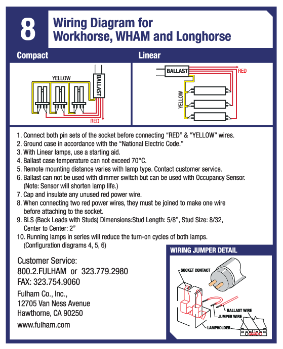 workhorse 2 ballast wiring diagram