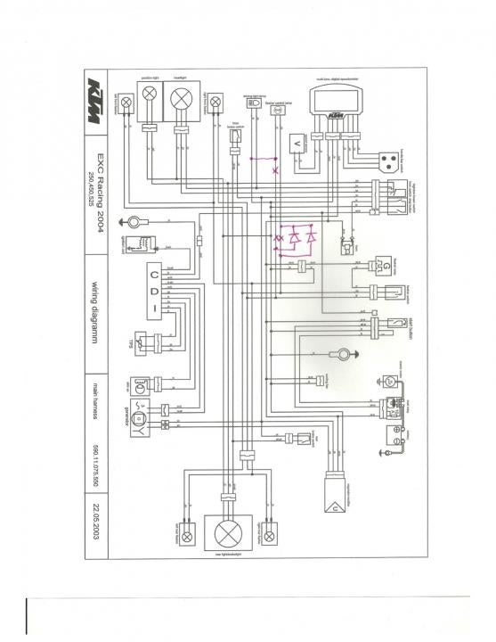 wr400 wiring diagram