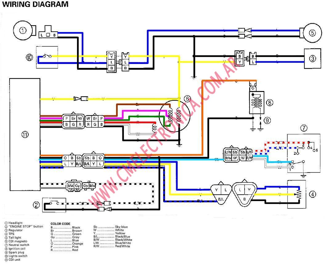 wr400 wiring diagram