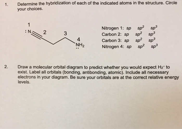 write the orbital diagram of carbon before sp3 hybridization.