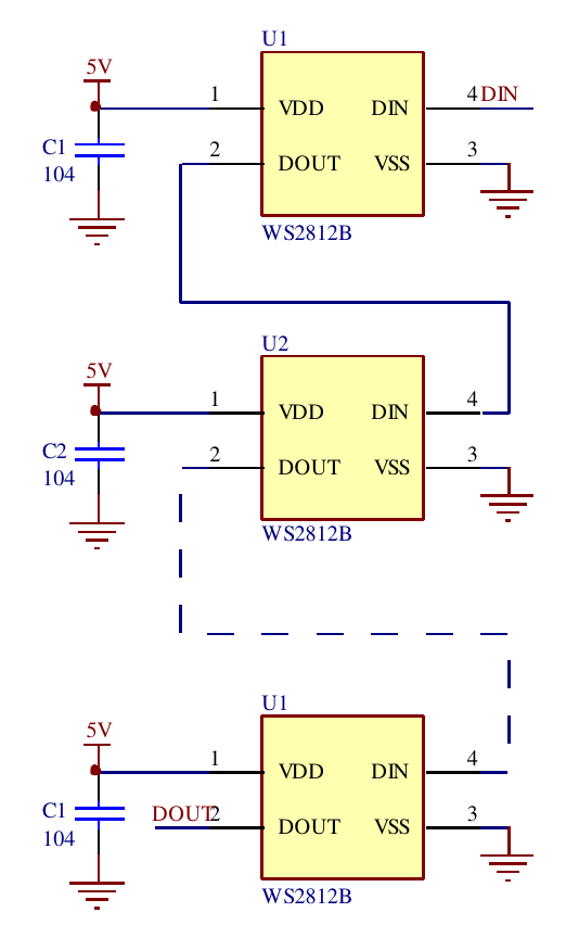 ws2812b wiring diagram