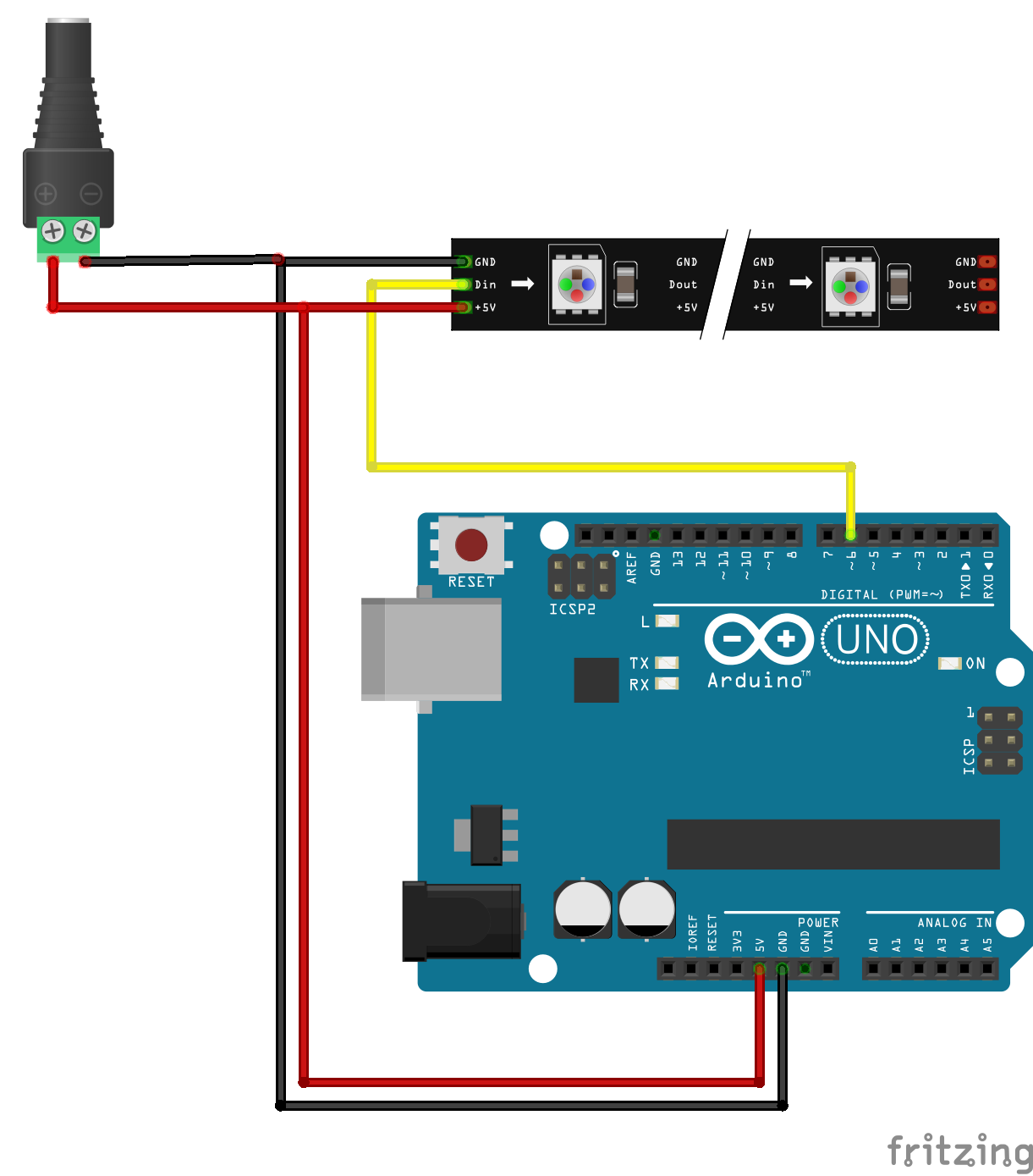 ws2812b wiring diagram