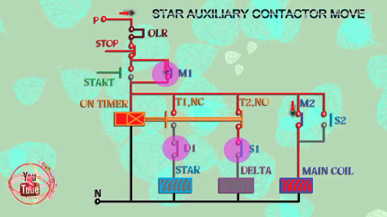 wye delta motor wiring diagram