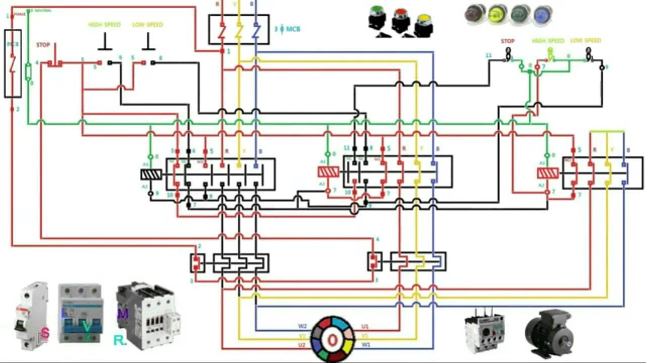 wye delta motor wiring diagram