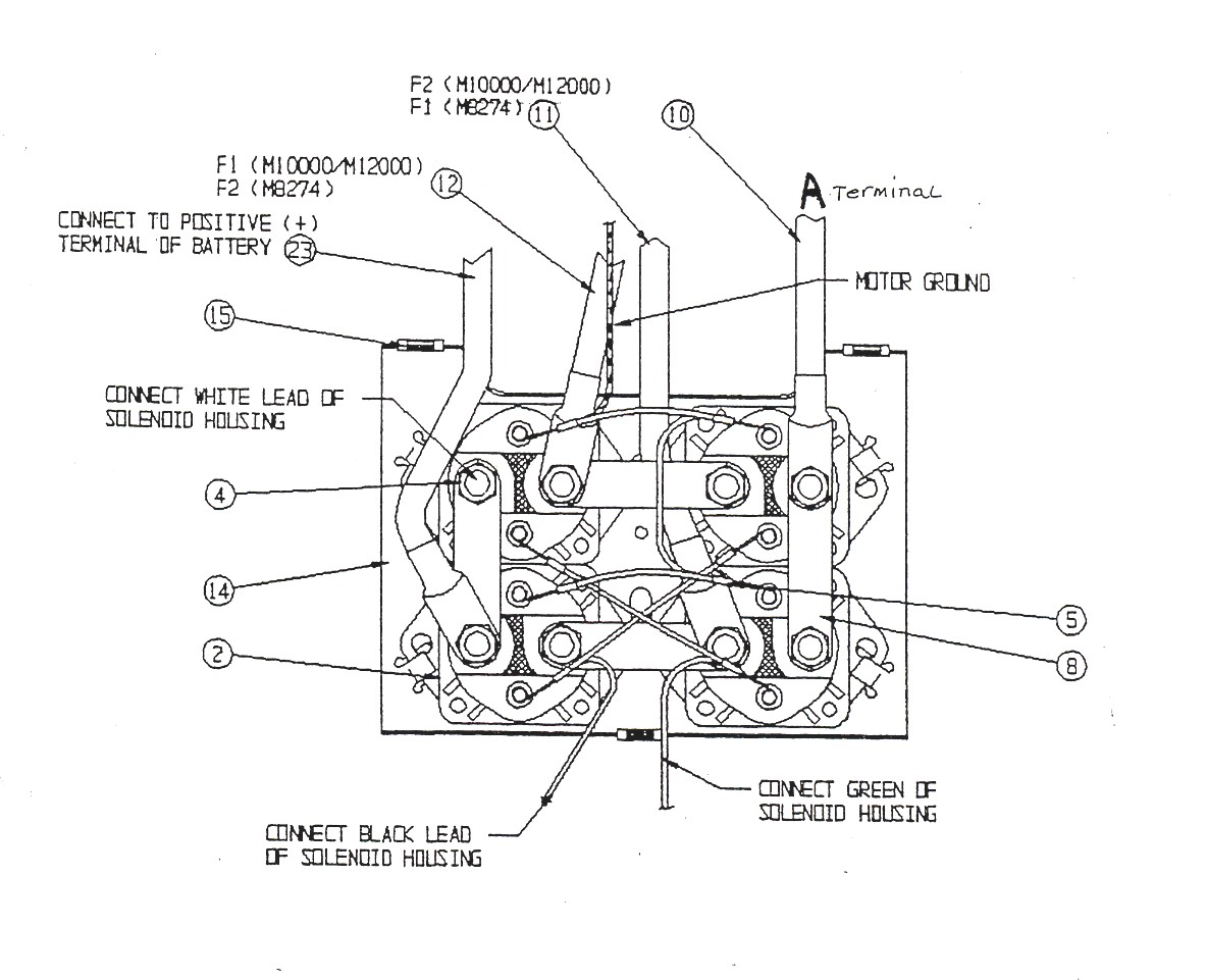 Warn 9000 Lb Winch Wiring Diagram.