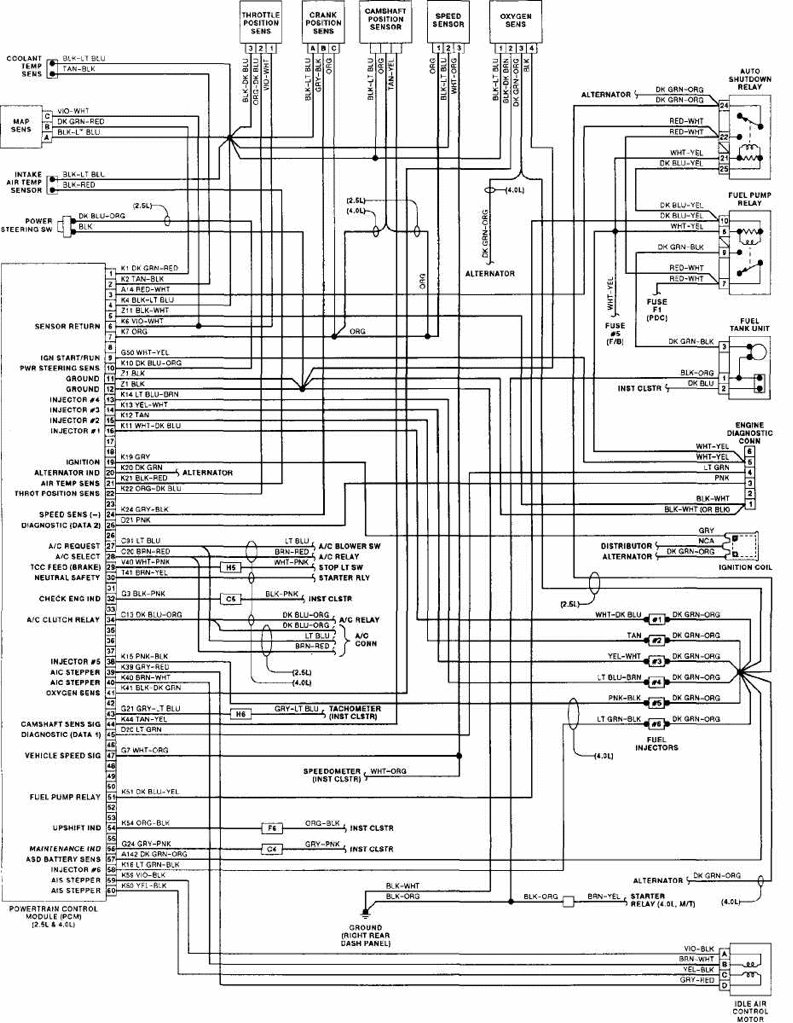 xj intermittent wiper wiring diagram