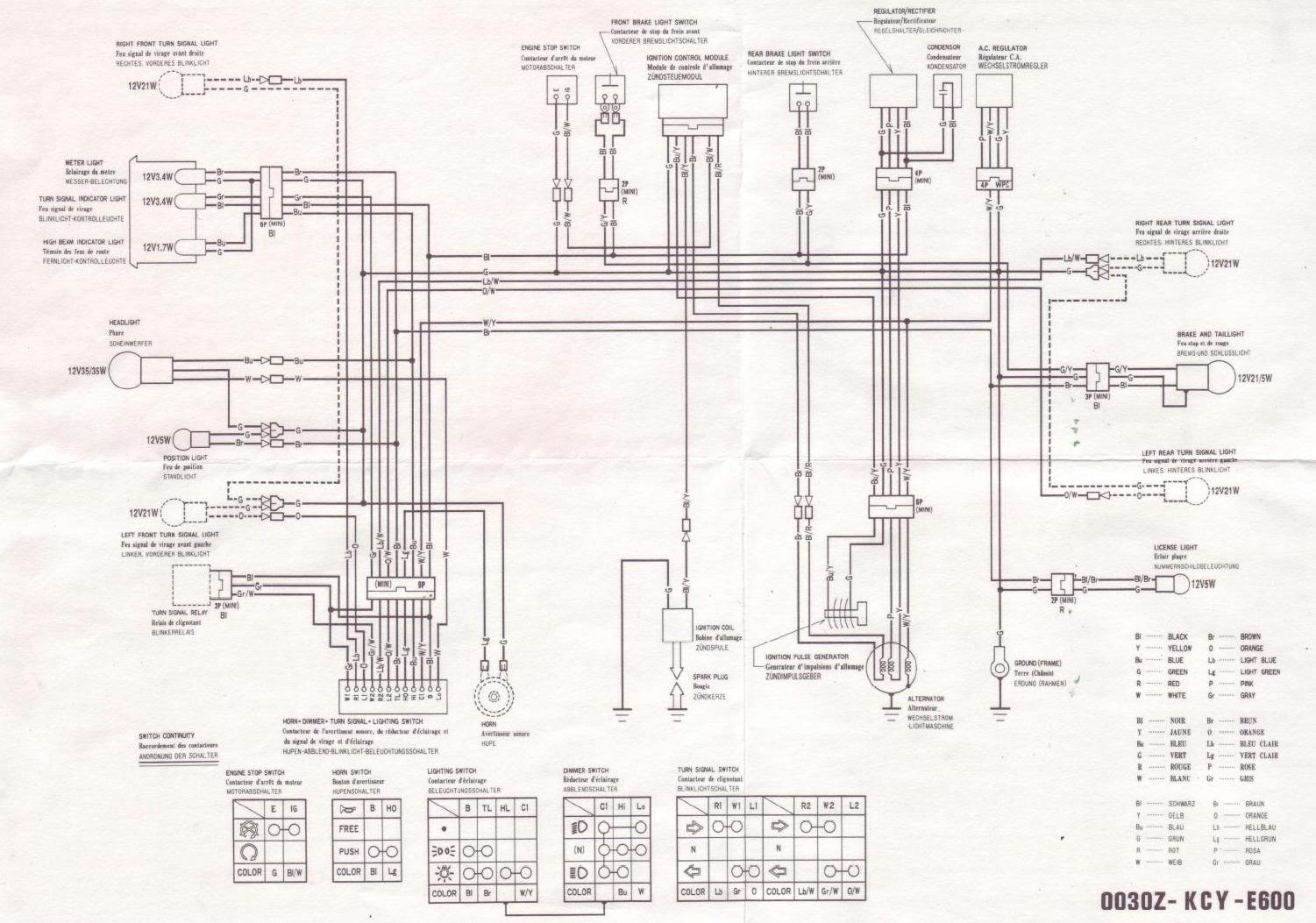 xr250r wiring diagram