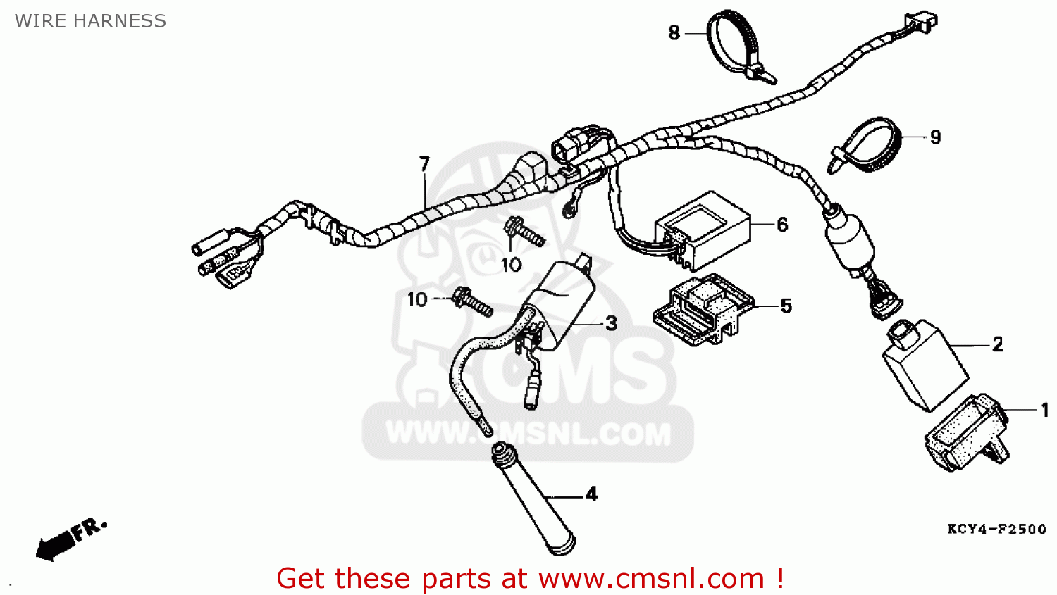 xr400r wiring diagram