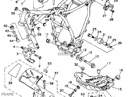 xt225 carburetor diagram
