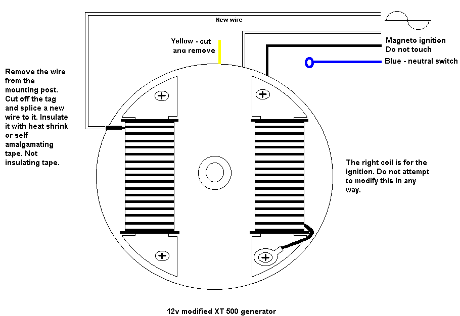 xt500 wiring diagram