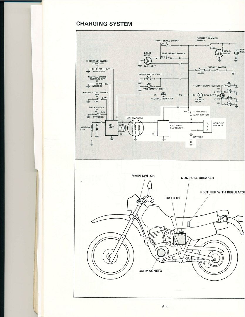 xt500 wiring diagram