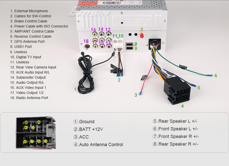 xtrons wiring diagram