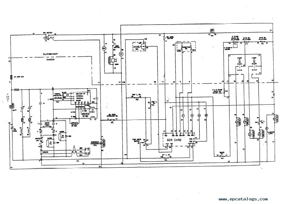 yale glc050 main coil wiring diagram