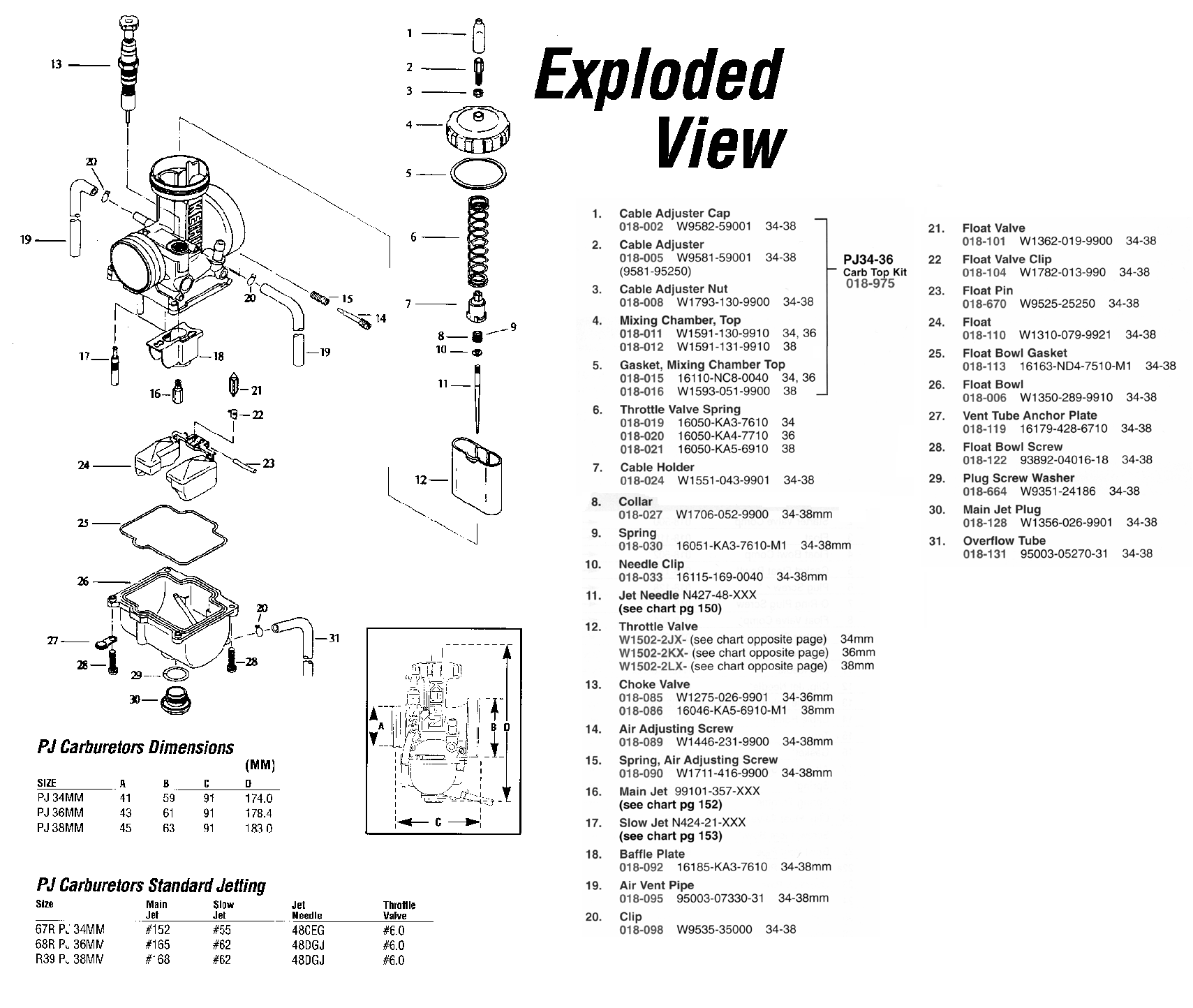 yamaha blaster carburetor diagram