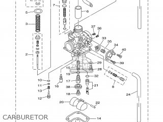 yamaha breeze carburetor diagram