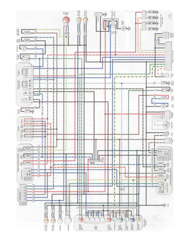 yamaha fzr 600 wiring diagram