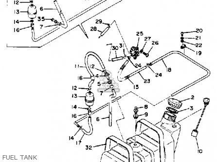 yamaha g1 fuel pump diagram