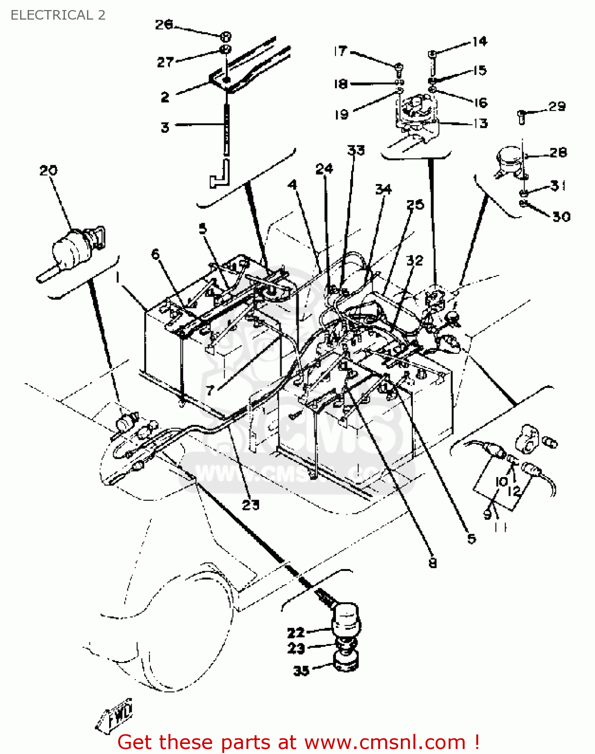 yamaha g16 golf cart parts diagram