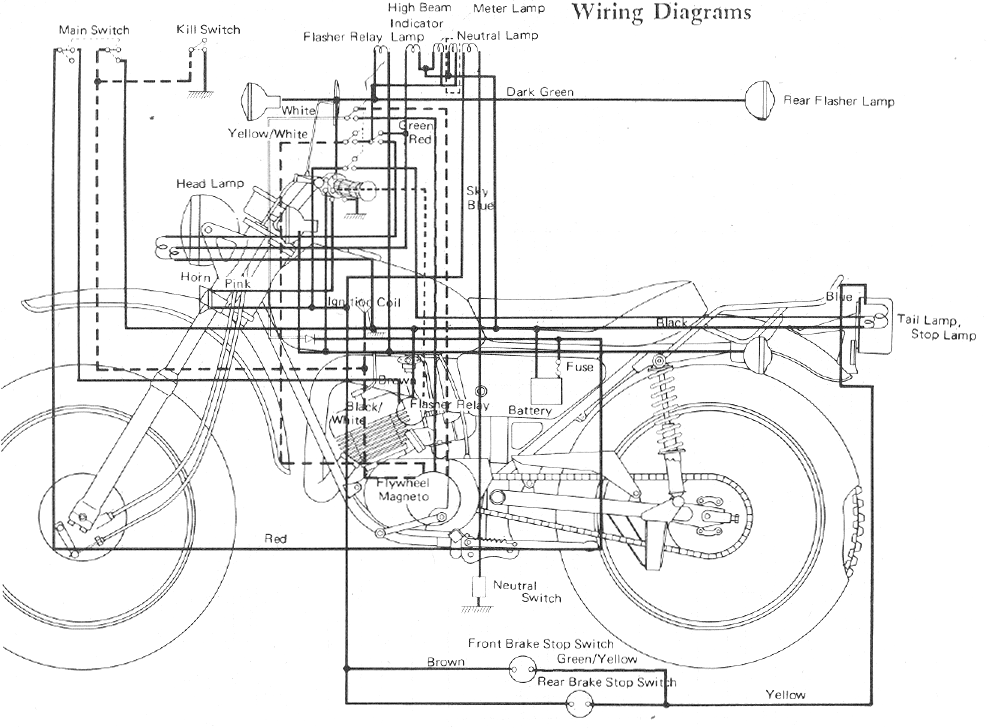 yamaha mx 830 wiring diagram