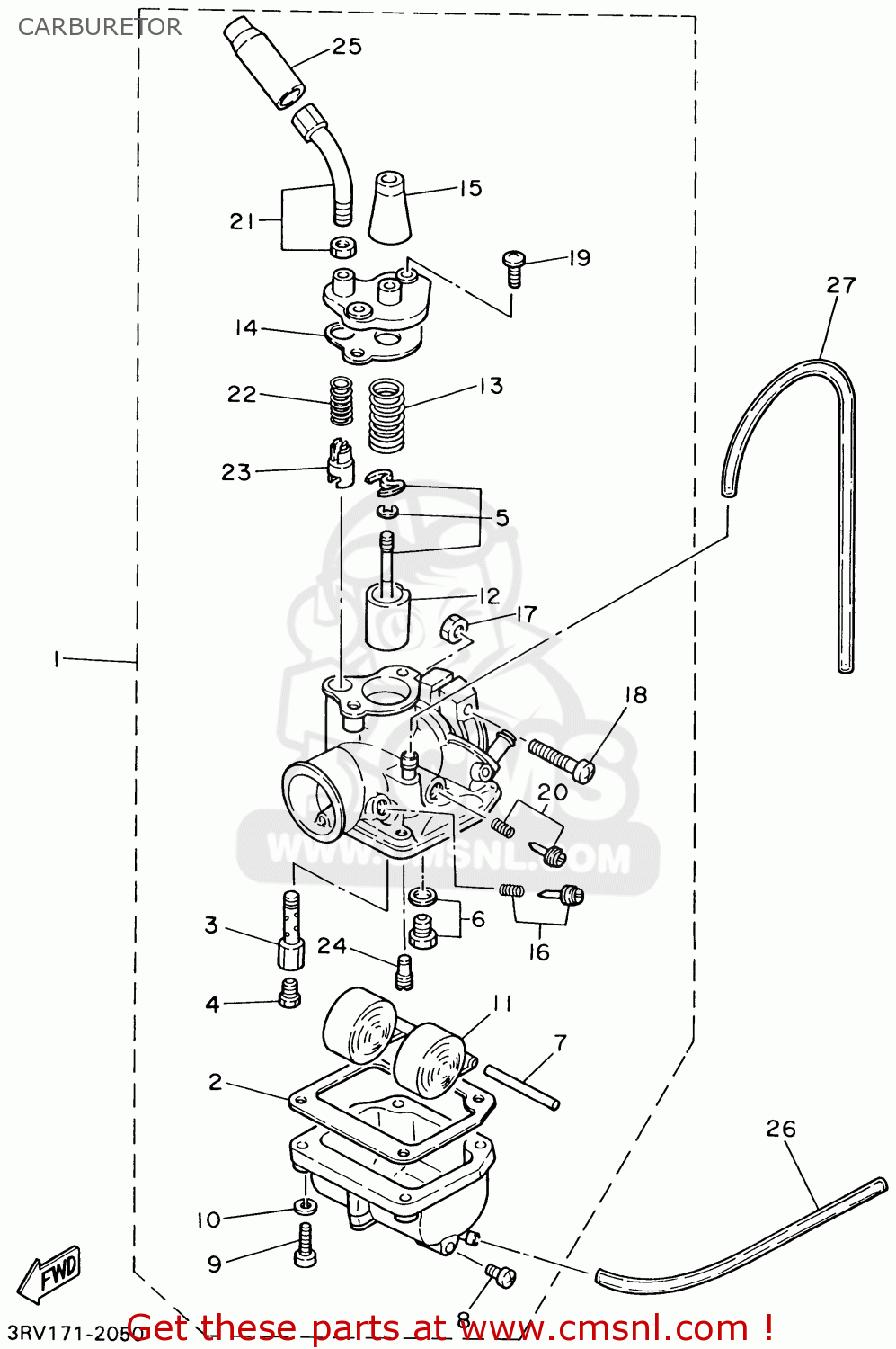 Yamaha Pw Carb Diagram Wiring Diagram Pictures