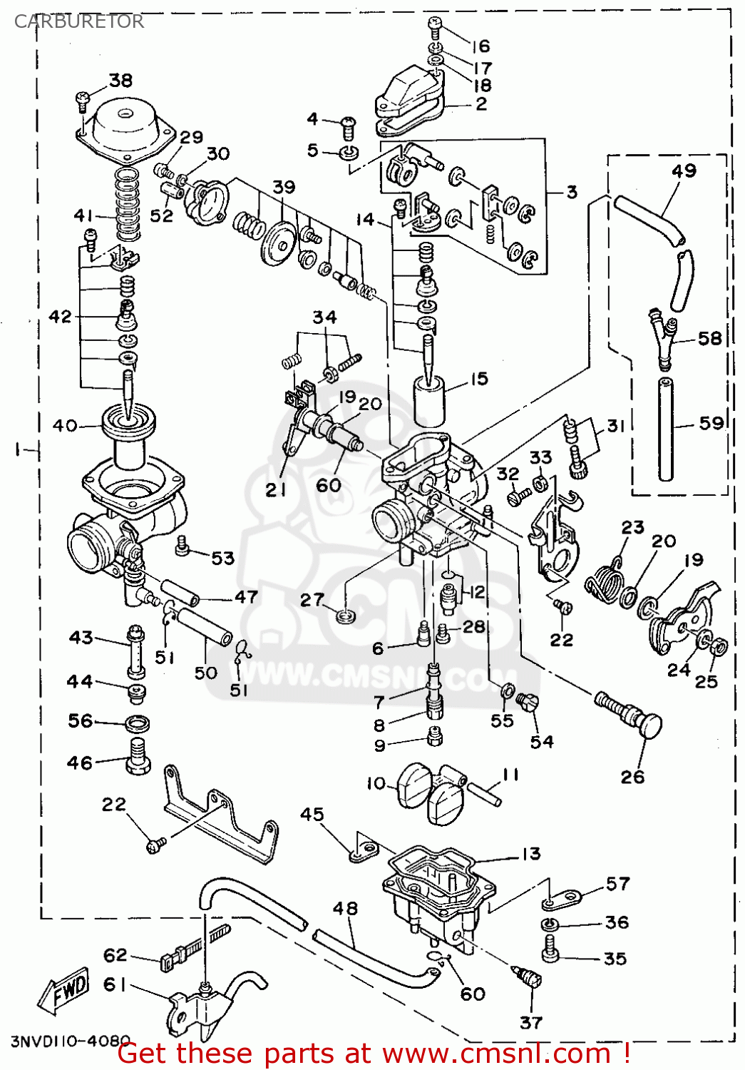 yamaha raptor 90 carburetor diagram