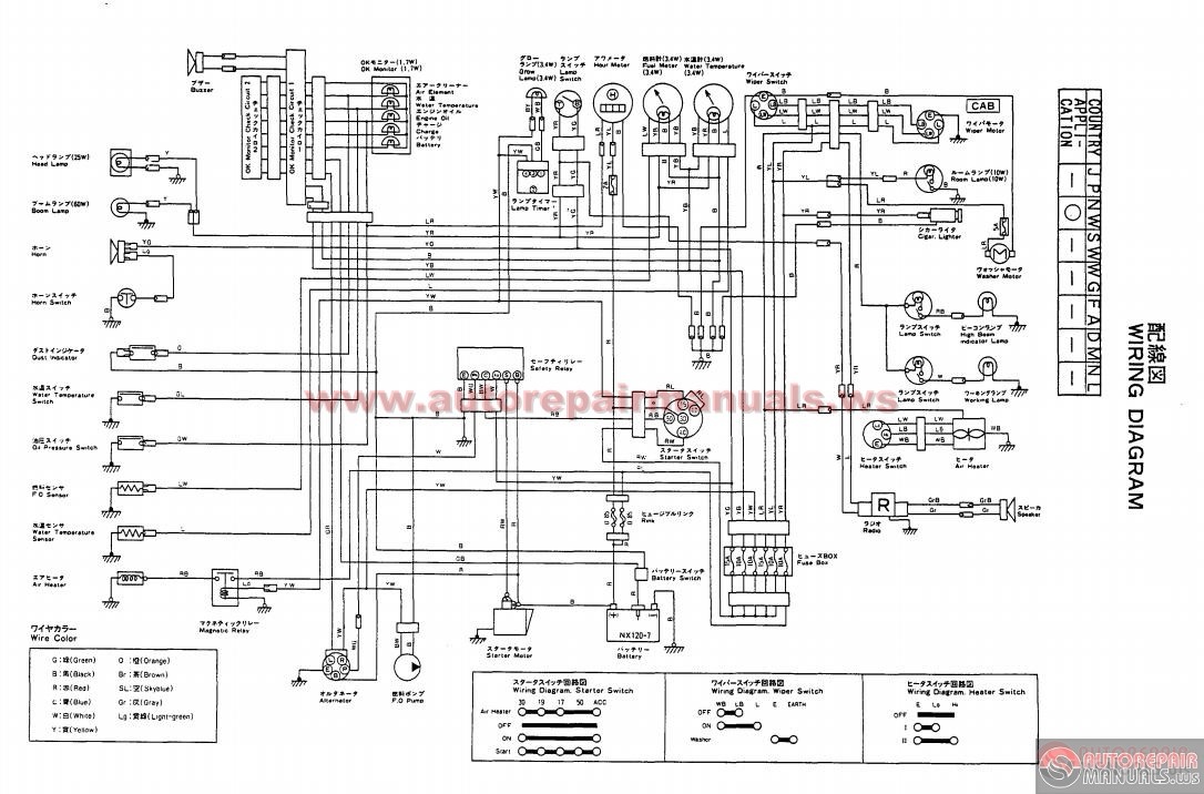 yanmar yt3200 wiring diagram