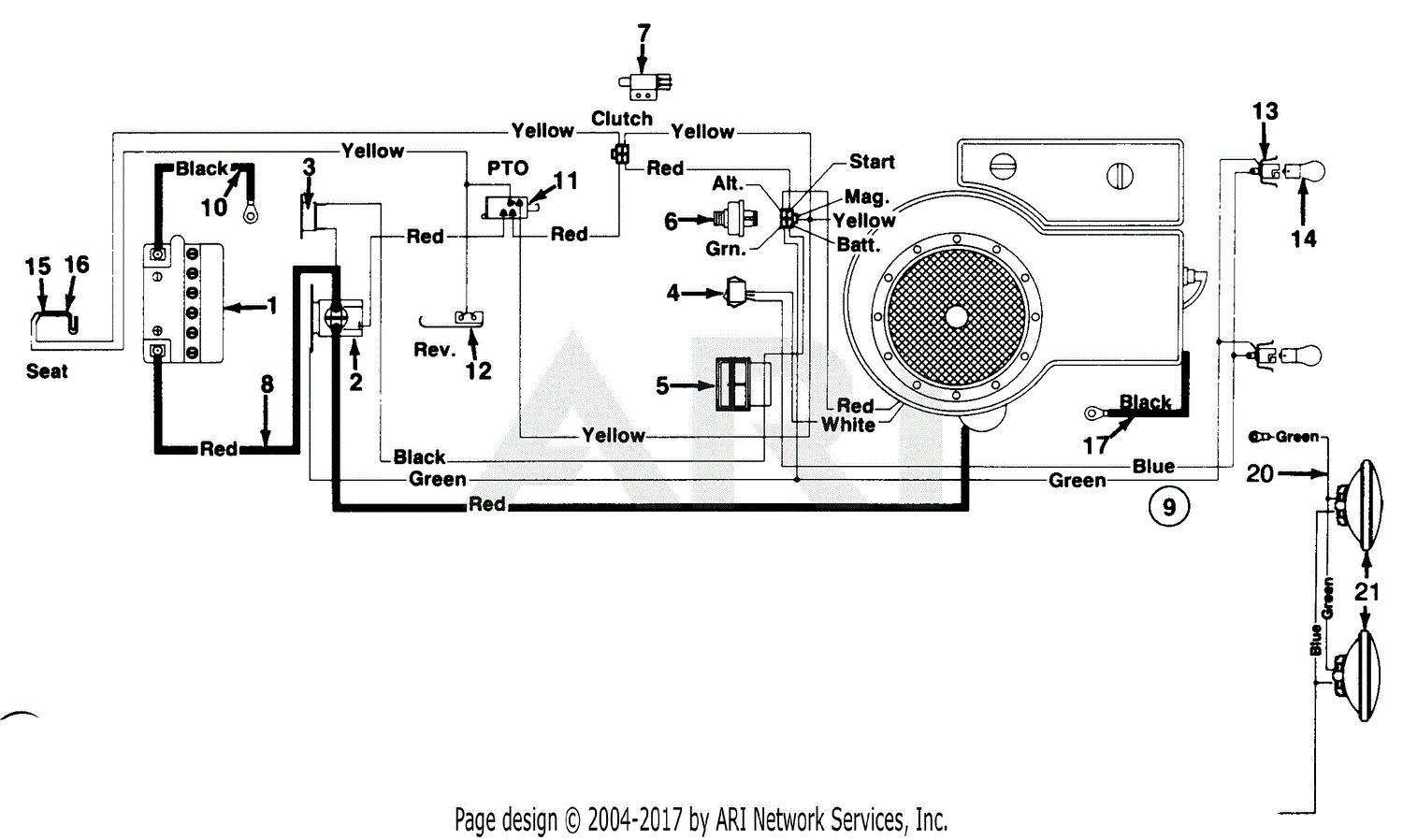 yarsman model 134x694g401 wiring diagram