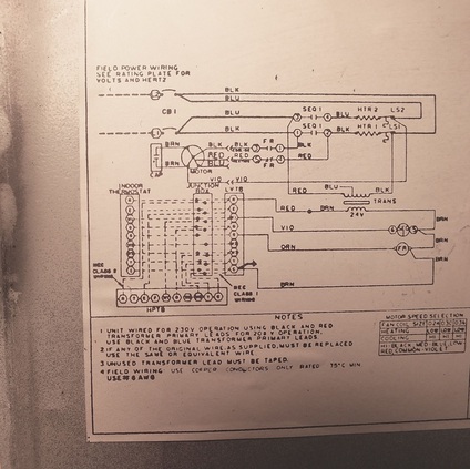 york model n4ahd20a06a thermostat wiring diagram