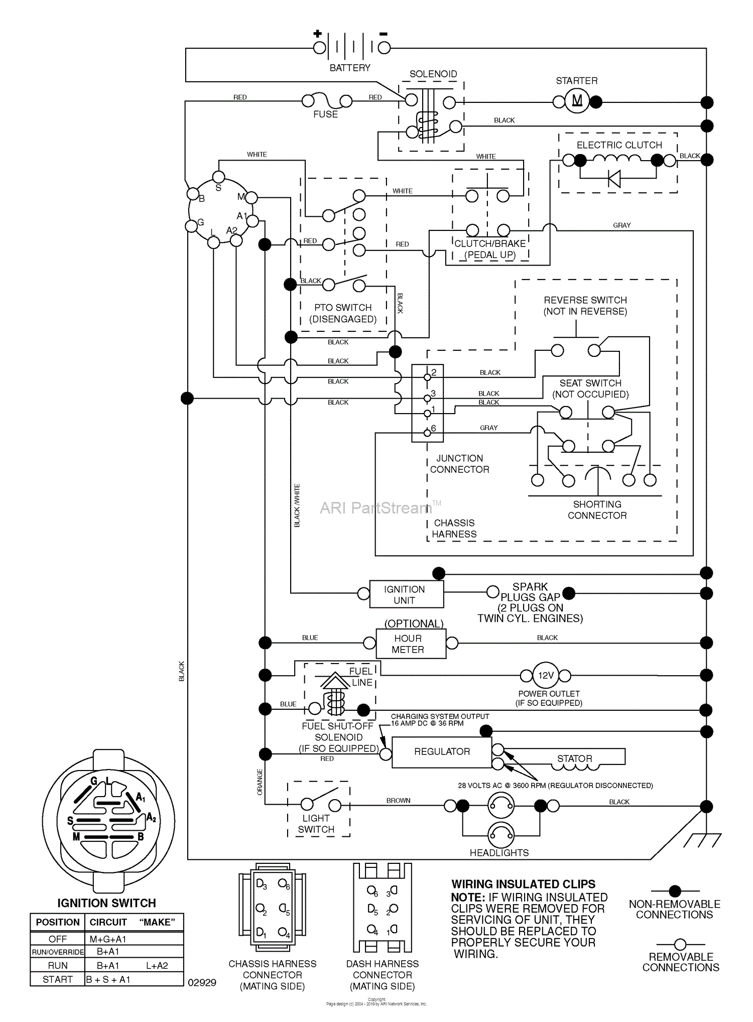 yth24k48 wiring diagram