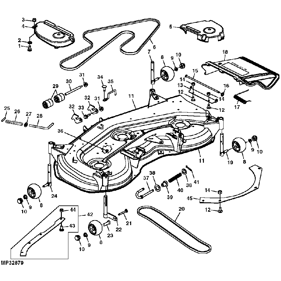 z425 belt diagram