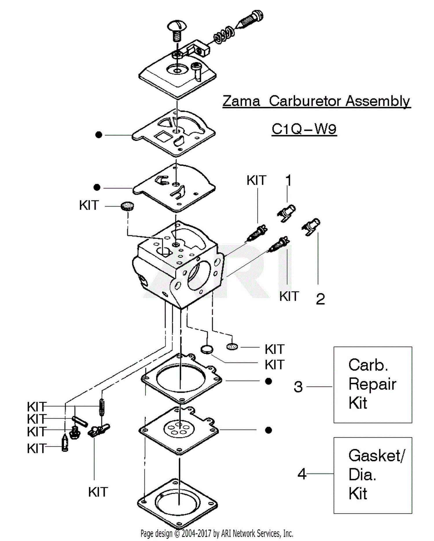 zama c10 carburetor diagram