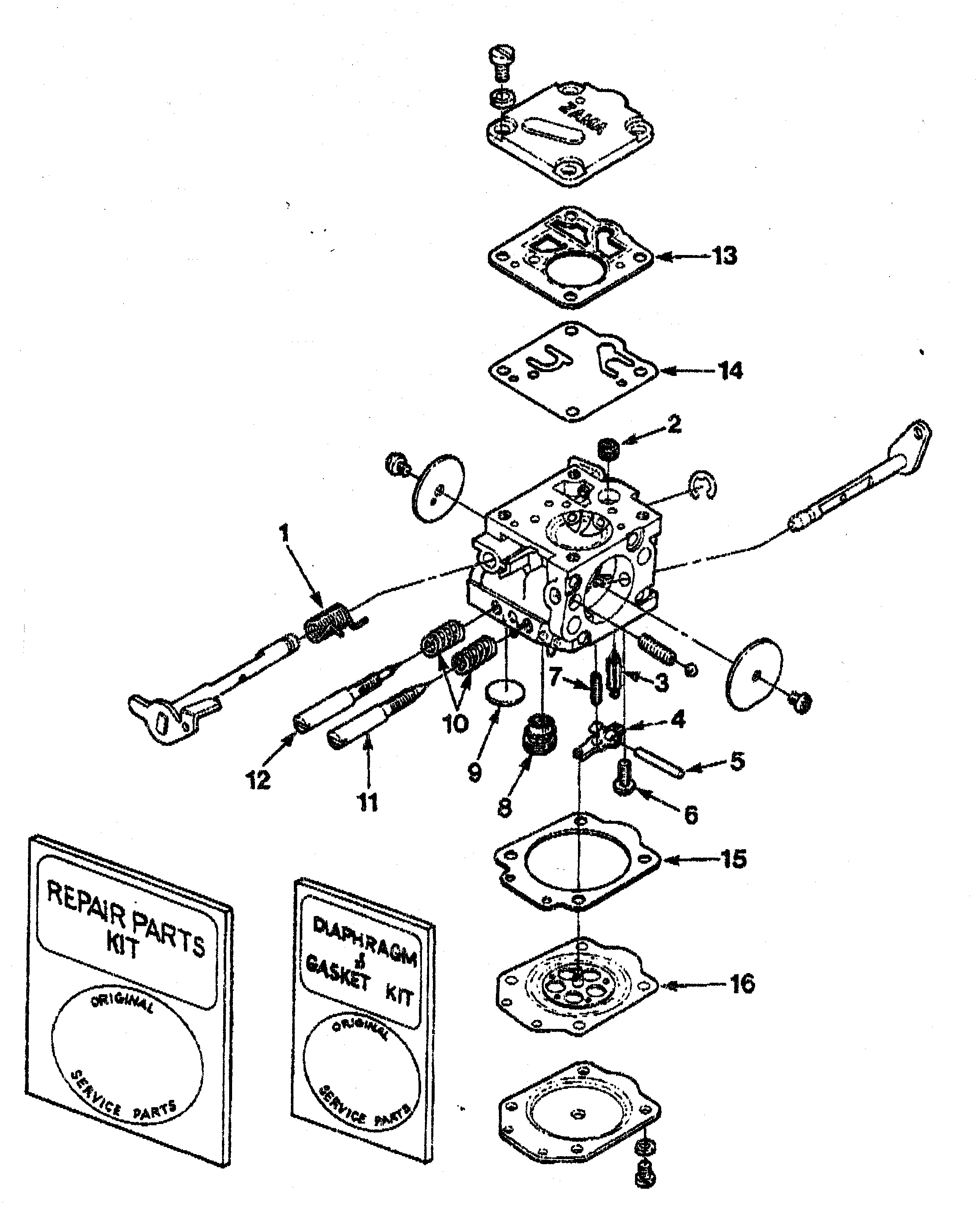 zama c1q carburetor diagram