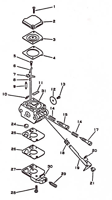 zama carburetor parts diagram