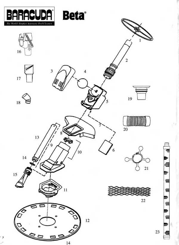 zodiac g3 parts diagram