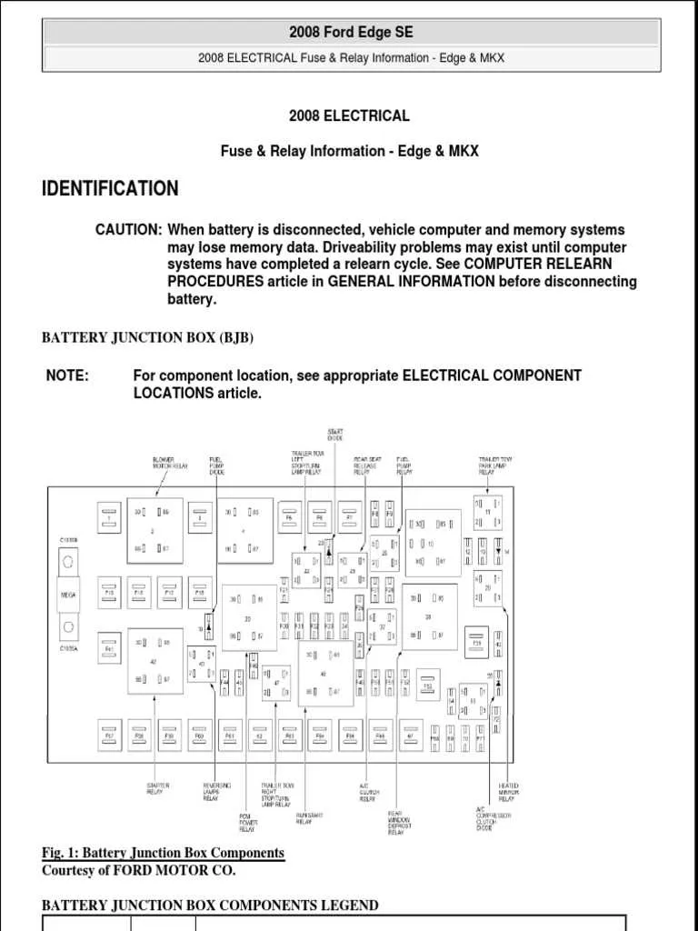 08 mustang fuse box diagram