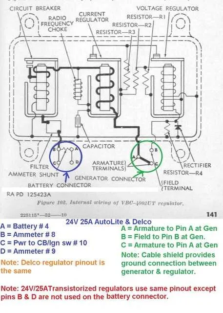1947 willys cj2a voltage regulator location diagram