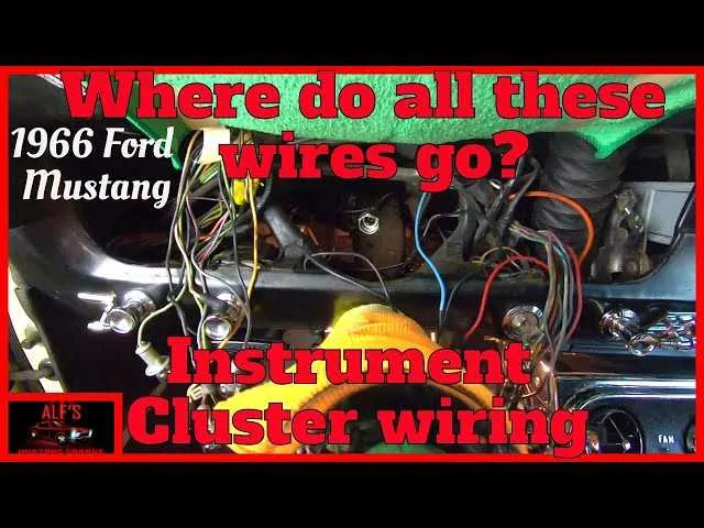 1966 mustang wiring diagram