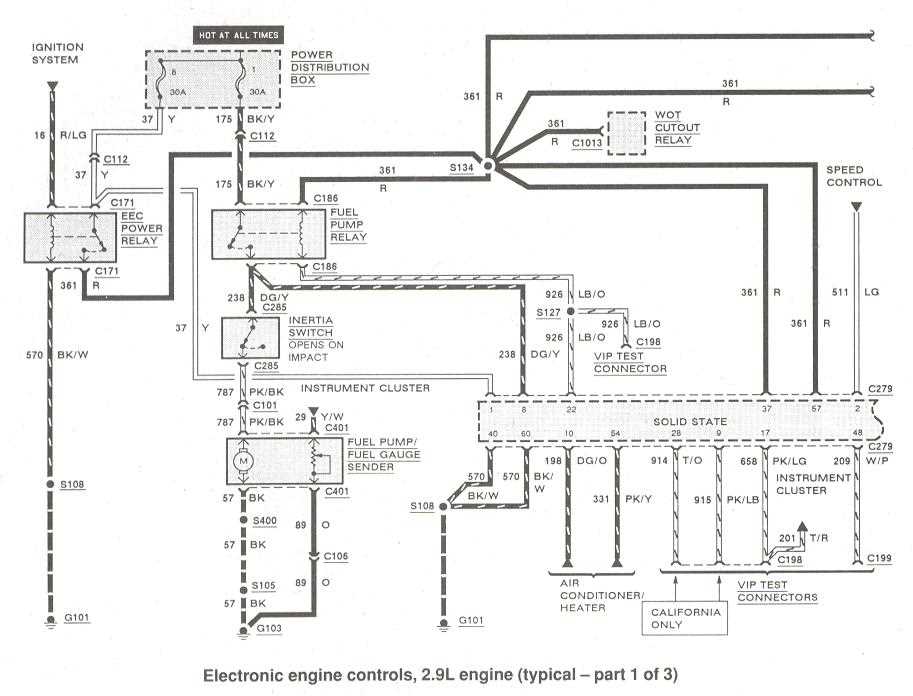 Identifying the Different Components in the Wiring Diagram