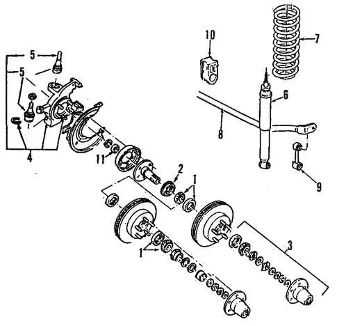 1993 ford ranger xl 2.3l parts diagram