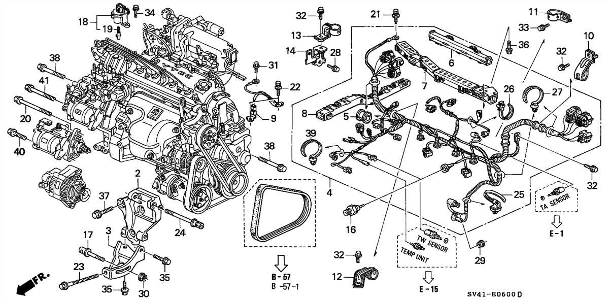 1996 Honda Accord Engine Diagram