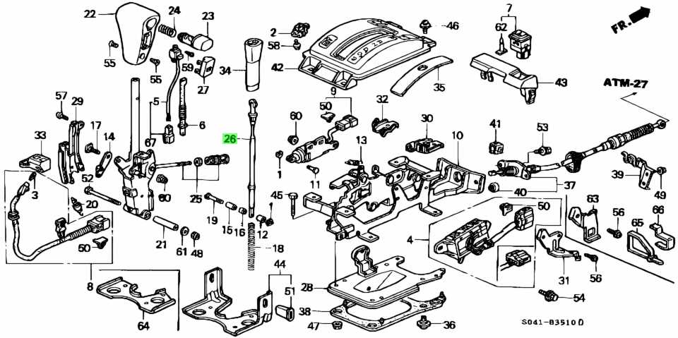 1997 honda civic front suspension diagram