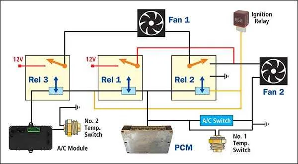 2 speed fan motor wiring diagram