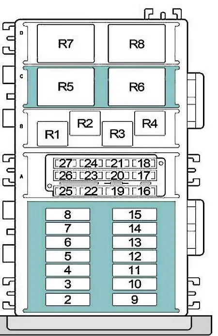 2000 jeep cherokee fuse box diagram