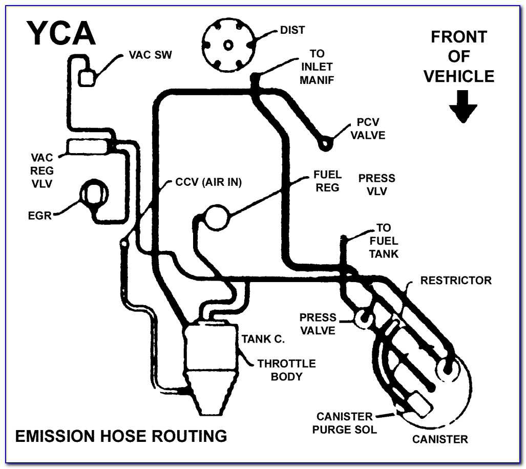 2000 camaro vacuum line diagram